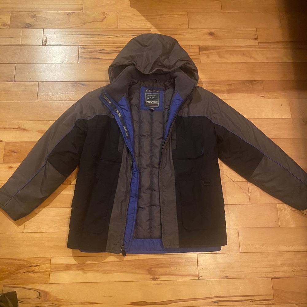 Pacific Trail Men's Black and Gray Performance Jacket